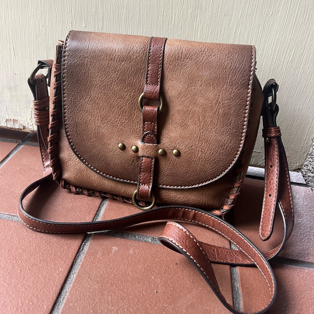 Justin saddlebag crossbody